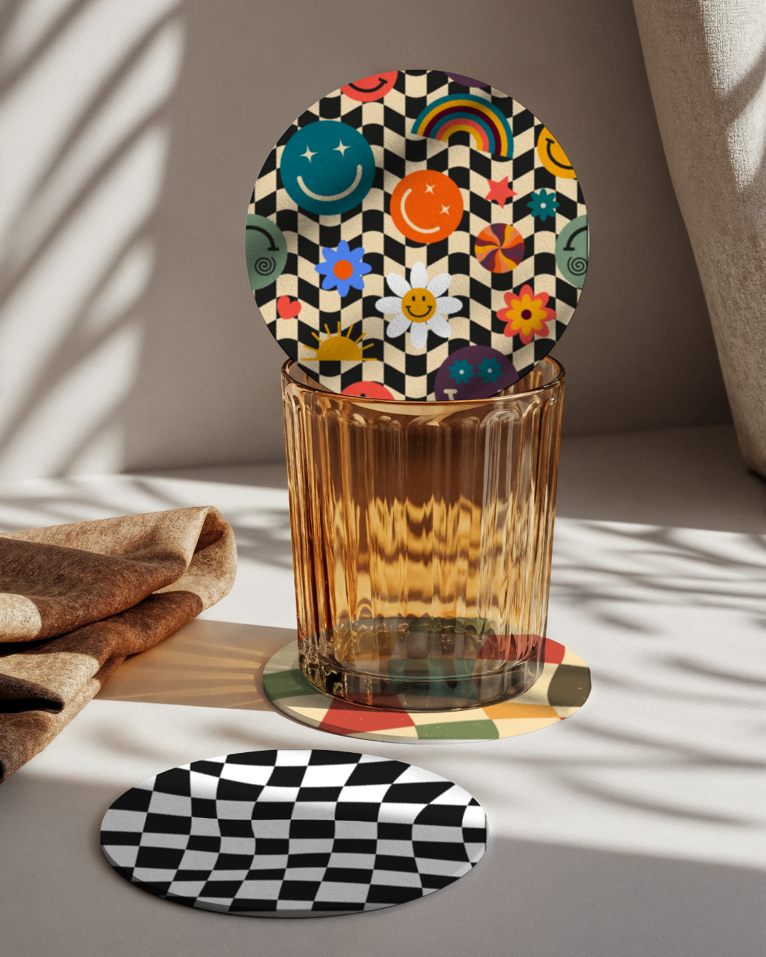 Sips & Swirls Coaster Set