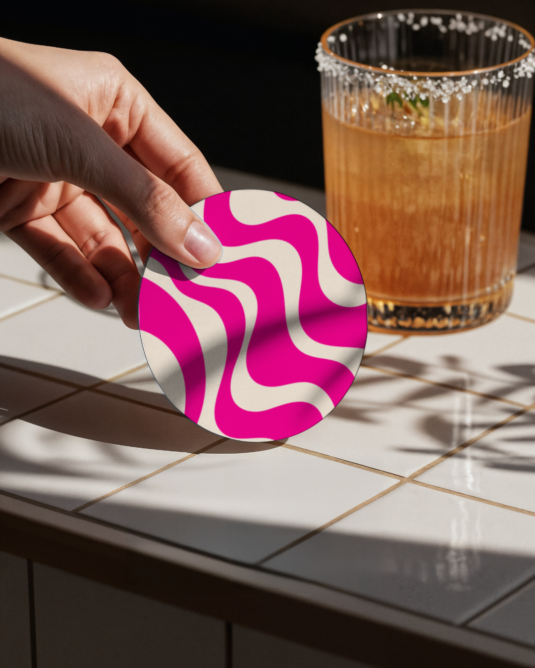 Sips & Swirls Coaster Set
