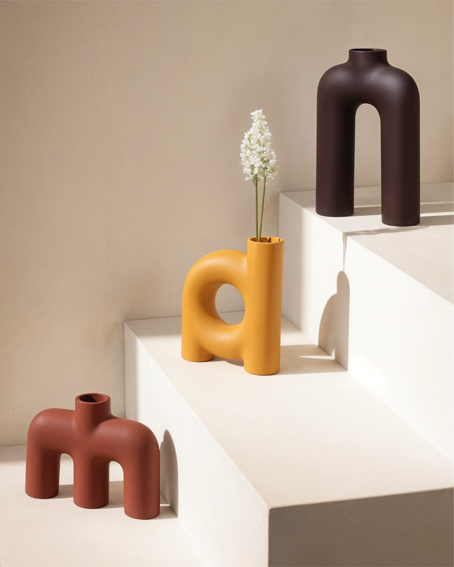 Bold Arch Ceramic Vase