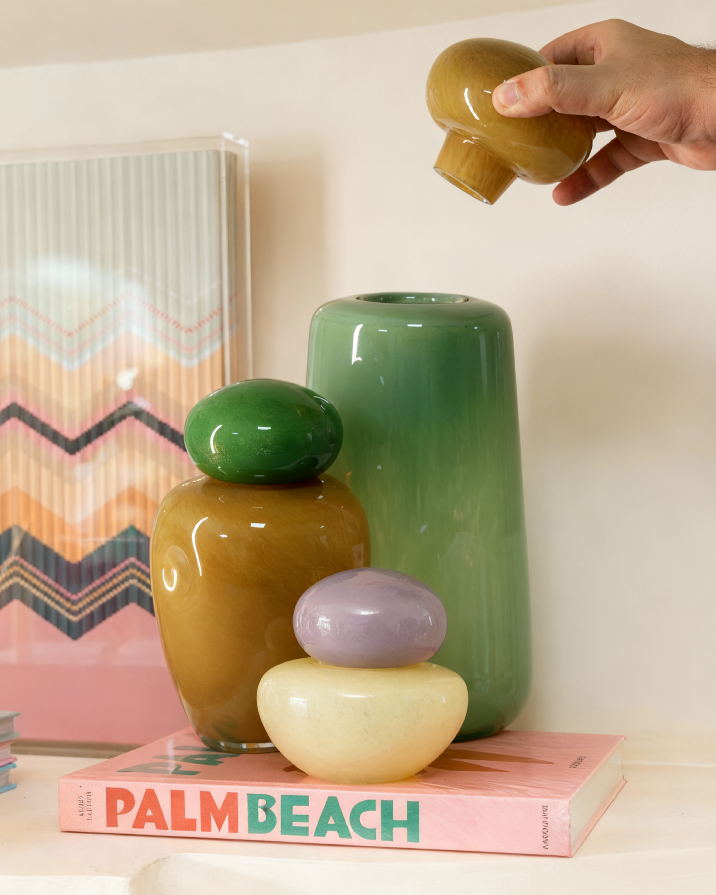 Forest Amber Vase