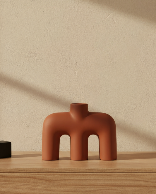 Bold Arch Ceramic Vase
