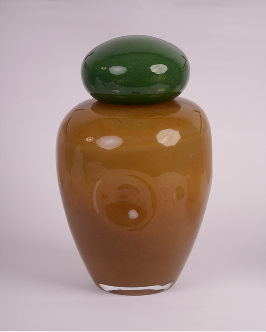 Forest Amber Vase